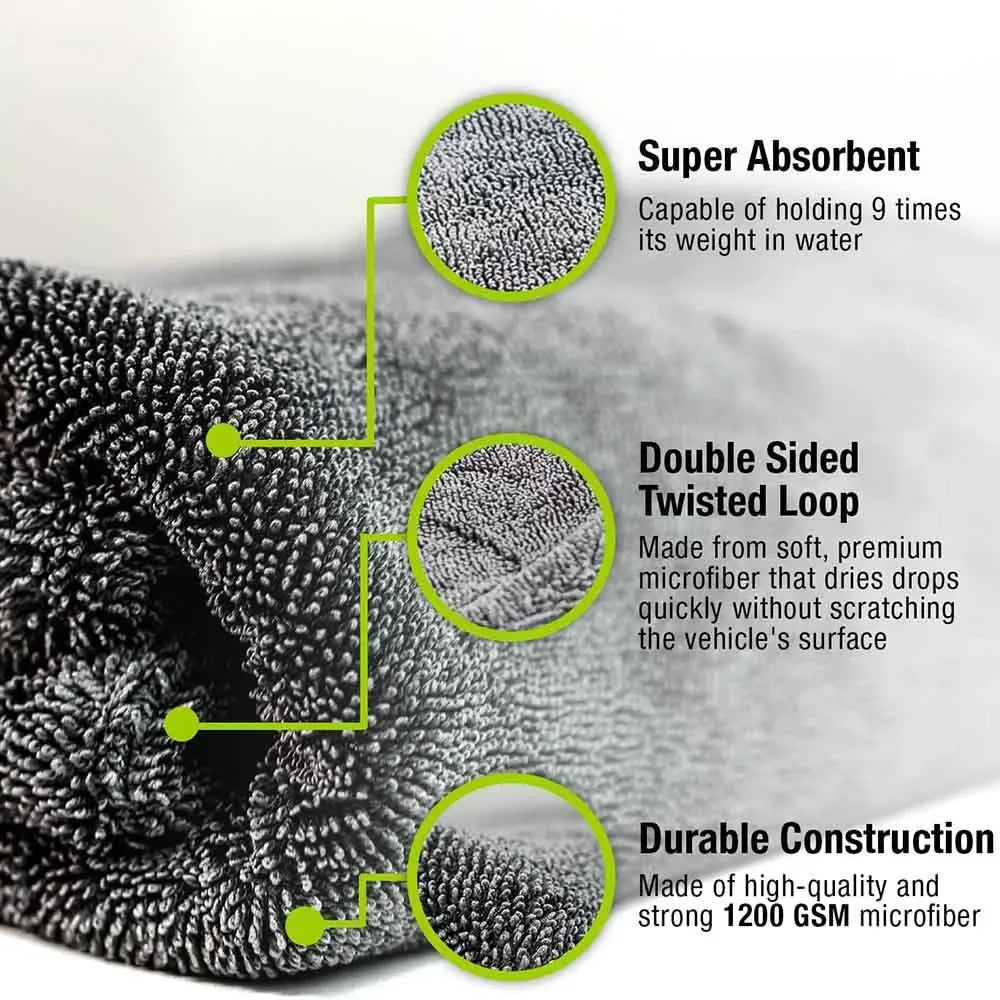 Pro Microfiber Car Towel