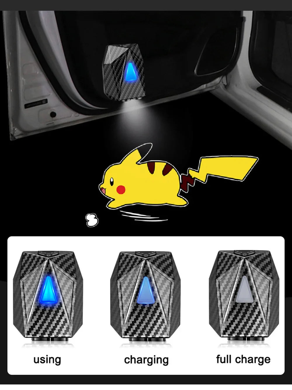 Novelty Cartoon Anime Car Light