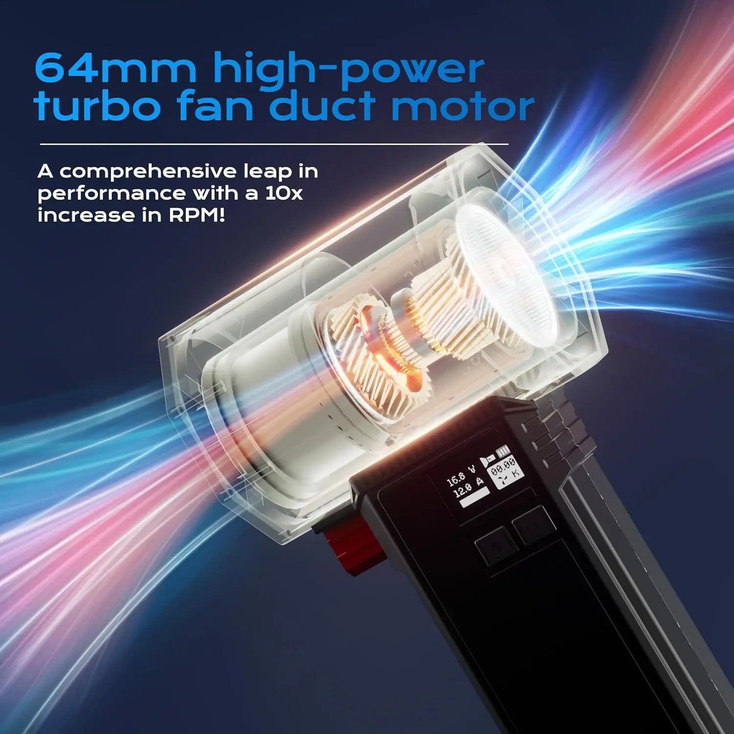 High-Power Turbo Fan