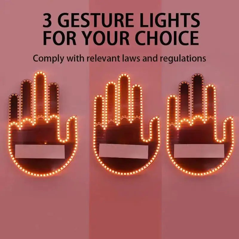 Funny LED Hand Gesture Light