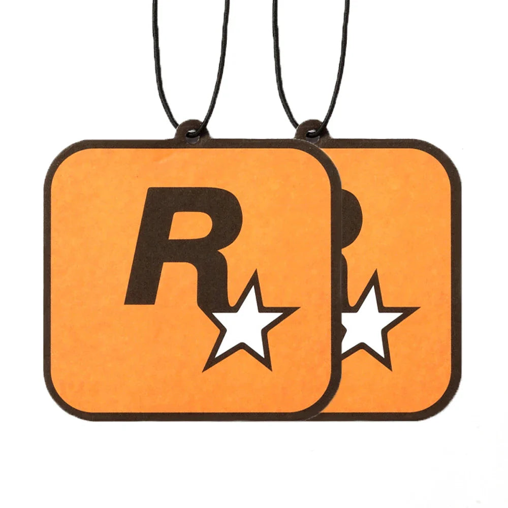 2Pcs Car R Star Fragrance