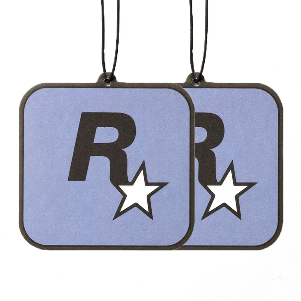 2Pcs Car R Star Fragrance