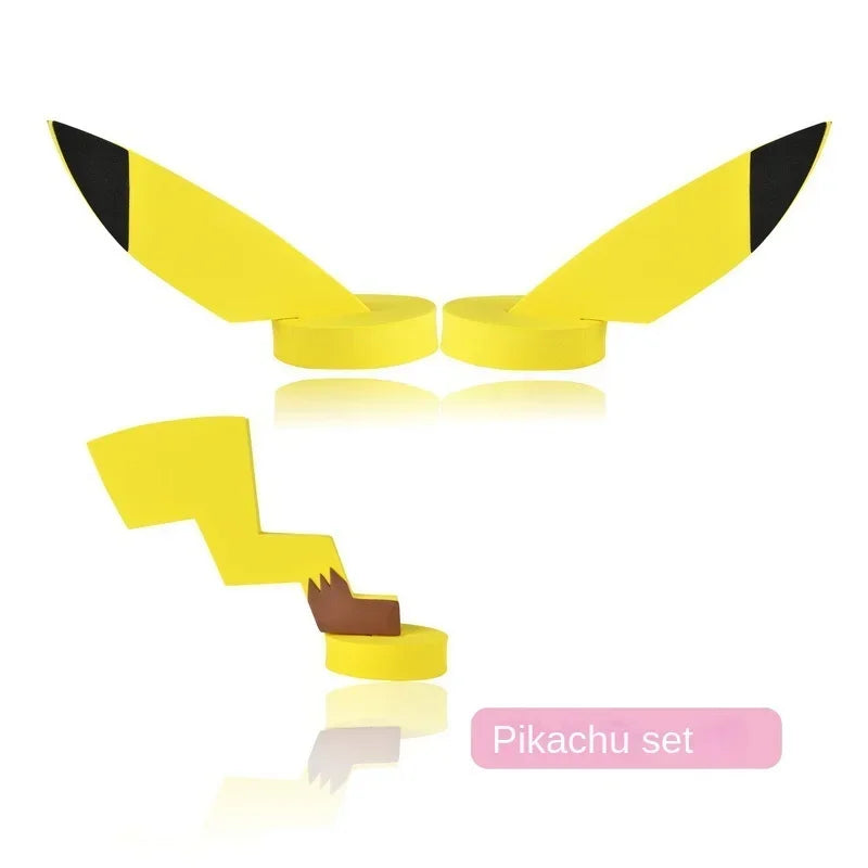 3D Cartoon Car Tail and Ears